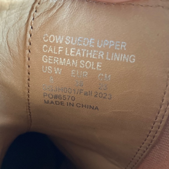 Quince Desert Tan Suede Chelsea Lug Sole Boots - Picture 5 of 5